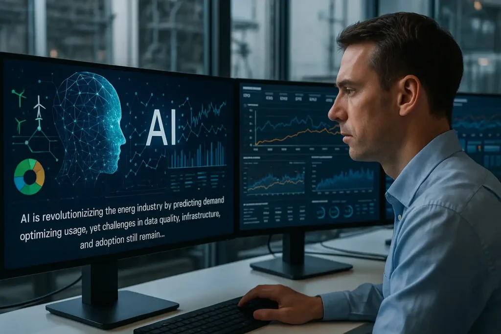 هوش مصنوعی در صنعت انرژی: بهینه‌سازی مصرف و پیش‌بینی تقاضا
