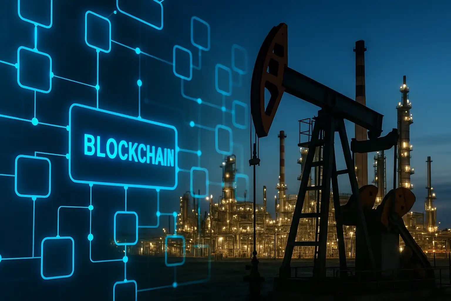 نقش فناوری بلاکچین در امنیت زنجیره تأمین صنعت نفت و گاز