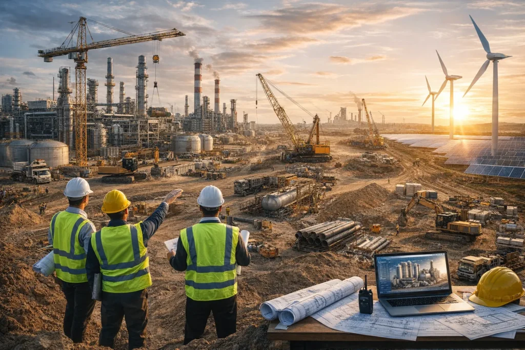 ما هو مشروع EPC في قطاع البناء والطاقة